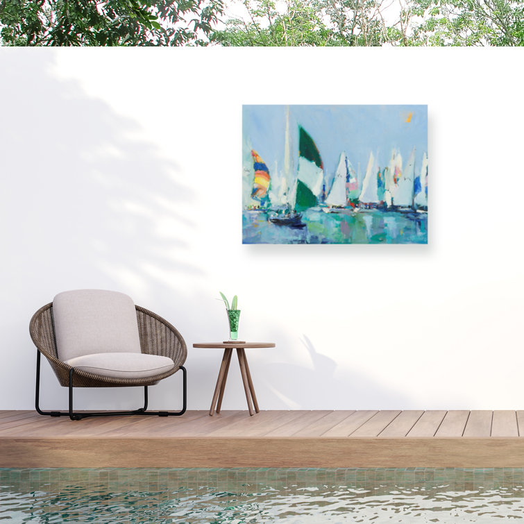 Breakwater Bay Puxico AllWeather Canvas Landscape & Nature Wall Decor